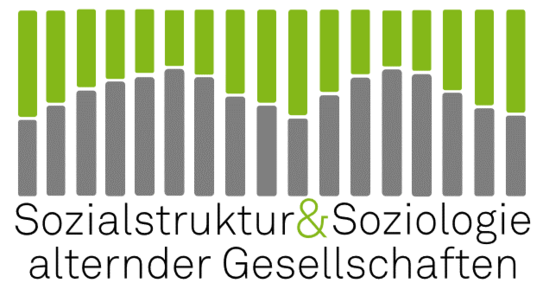Logo der Fakultät 17: Sozialstrukturen und Soziologie alternder Gesellschaften.  Es wird ein Säulendiagramm dargestellt.
